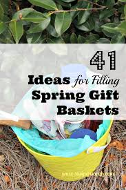 A pair of necessities makes for a basket of functional goodies! 41 Ideas To Fill Spring Gift Baskets Earning And Saving With Sarah