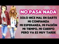 Ha Ash No Pasa Nada Lyric Video Youtube Lyrics Ash Video