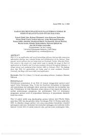 Selain itu, pengguna/pengakses jejaring sosial terbesar di indonesia adalah usia remaja. Http Eprints Usm My 33909 1 Art 4 09 Pdf