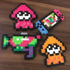 perler beads おしゃれまとめの人気アイデア pinterest jaz marie アイロンビーズ スプラトゥーン アイロンビーズ 図案 ディズニー アクアビーズ 図案