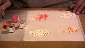 Hello everyone,this week i am showing you how to color fondant in order to get these 2 colors: How To Make Coral Seashells And Sea Urchins Tutorial Cakecentral Com
