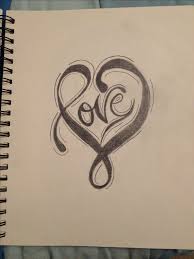 Love Cute Drawings Quotes In 2020 Cute Drawings For Him Easy Love Drawings Sketches Of Love