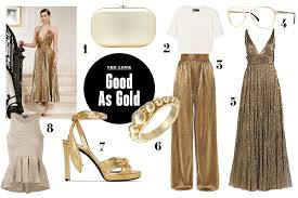 Gold is a neighbourhood restaurant and late night bar in the beating heart of portobello road. Add Some Shine To Your Summer Look With These Gold Outfit Ideas