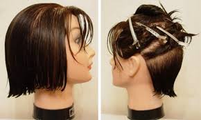 They can frame your face beautifully and look great worn either straight or wavy. How To Cut A Back Angled Bob Hair Cutting Technique