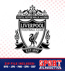 Liverpool football club, lfc liverpool f.c. Pin By Sports Silhouettes On Soccer Liverpool Logo Logo Silhouette Soccer Silhouette