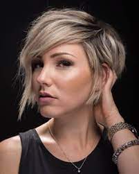When hair is straight and long, it has little dimension, but side. Pixie Cut Square Face