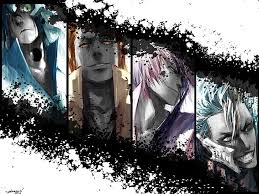 Bleach kuchiki rukia moon silhouettes wallpaper. Hd Wallpaper Ichimaru Gin Espada Bleach Paint Splatter Grimmjow Jaegerjaquez Wallpaper Flare