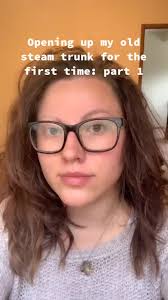 How to Open Old Steamer Trunk