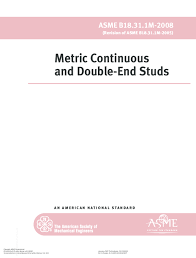 Pdf Metric Continuous And Double End Studs Nguyen Quang