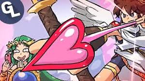 When Palutena and Pit want to spread the Love - YouTube
