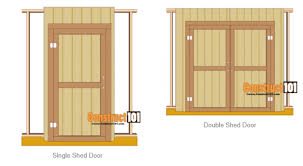 Opening a double door has a brief block breaking particle explosion on the opposite top door that you click. Simple Shed Door Ideas That Let You Work Your Diy Magic