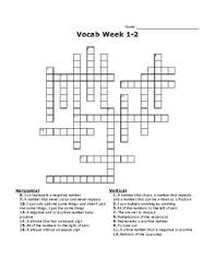 With these 10 sites, you can find free easy crosswords to print, puzzles, and other resources to keep you bus. Middle School Vocabulary Crossword Puzzles Worksheets Teaching Resources Tpt