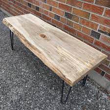 Live edge coffee table legs canada. Spalted Maple Live Edge Coffee Table On Hairpin Legs By Barnboardstore Com Coffee Table Wood Live Edge Coffee Table Coffee Table