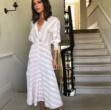Victoria caroline beckham), в девичестве — адамс (англ. The Silk Dress Pink And White Victoria Beckham On Instagram Spotern