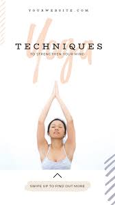 Apricot White Yoga Techniques Template Instagramstories Templates Instagram Story Ideas Instagram Story Yoga Design