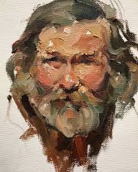 Van 5x7 Oil On Canvas Alla Prima Portrait Sketch By Heather Lenefsky Art Www Heatherlenefskyart Com Oil Painting Portrait Portrait Art Figure Painting