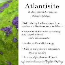 Atlantisite Crystal Meaning Crystals Energy Crystals Gemstone Healing