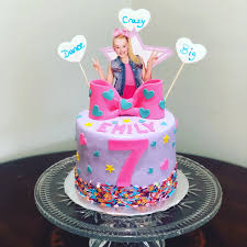 7th Birthday Theme Ideas For Girls Jojo Siwa Cake Jojo Siwa Birthday Cake Birthday Cake Kids Birthday Cake Girls