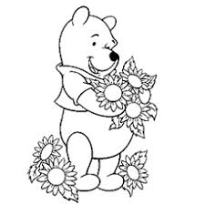 Winnie pooh piglet coloring page for kids free printable. Top 30 Free Printable Cute Winnie The Pooh Coloring Pages Online