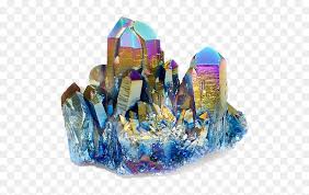 Blue button quartz , crystal blue button, two rectangular boards png clipart. Crystal Rainbow Quartz And Pale Image Crystal Hd Png Download Vhv