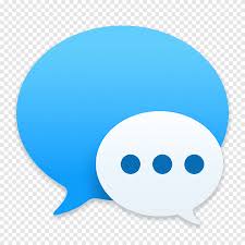 Maybe you would like to learn more about one of these? Messaging Icon Blue Sky Marine Mammal Computer Messages Blue Marine Mammal Png Pngegg