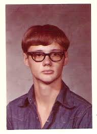 David Reinhardt Johnny's grandson at wall