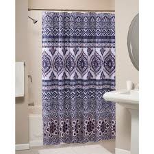 The curtain panel is then made into a blackout curtain through the addition of an opaque backing layer that is sewn onto the back of the curtain. Buy Boho Chic Moroccan Paisley Pattern Grey Orange Fabric Shower Curtain In Cheap Price On Alibaba Com