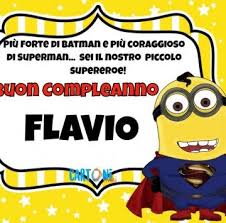 Buon Compleanno Flavio Piccolo Supereroe Cartoni Animati Buon Compleanno Compleanno Auguri Di Buon Compleanno