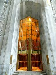Prachtige Art Deco Ingang Van One Wall Street With Images Art Deco Buildings Art Deco Door