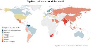 Using Sas Graphs To Recreate The Big Mac Index