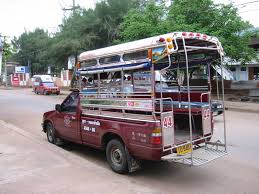 Bangkok also has tuk tuks, but they're are tuk tuks safe? Songthaew Wikipedia