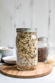 Easy Muesli Recipe Vegan Gf Customizable From My Bowl Recipe In 2020 Muesli Recipe Healthy Snacks Recipes Muesli