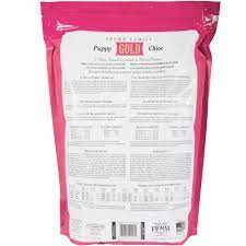 Dry puppy food has the advantage of beginning less messy and you can add dry puppy food has more calories in it, so i prefer to feed a good name brand of dry puppy food. Fromm Gold Puppy Dog Dry Food