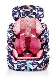Cosatto Zoomi Group 123 In Magic Unicorns Car Seat Girl Baby Car Seats Child Car Seat
