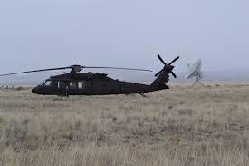 1 day ago · a u.s military black hawk helicopter that took part in preparations for romanian aviation day, which is set to take place on july 20, was forced to land on a busy bucharest boulevard, thursday morning, damaging two cars after knocking down two lampposts, no casualties were reported. Uh 60 Blackhawk Helicopters Land At The Very Large Array National Radio Astronomy Observatory