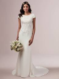 Wedding Dress Rebecca Ingram Fancy Wedding Dresses Short Sleeve Bridal Gown Modest Bridal Gowns