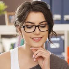 Leona Black Round Eyeglasses
