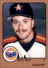 1988 Auburn Astros ProCards #1950 Wally Trice San Diego California Baseball  Card