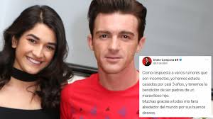 Last august, the actor was accused of dating abuse by musician jimi ono in a tiktok video. Drake Bell Reveals He S Been Married For Almost 3 Years And Has A Baby Amid Criminal Charges Entertainment Tonight