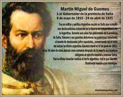 La tradición afirma que se dejó morir de hambre, [. Biografia De Martin De Guemes Defensa De Las Fronteras Del Norte Biografias E Historia Universal Argentina Y De La Ciencia