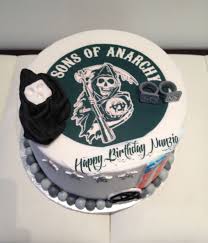 Sons Of Anarchy Birthday Cake Cake Birthday Creative Cakes