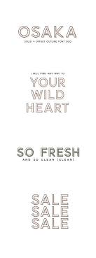 Archive of freely downloadable fonts. Say Hello To Osaka A Fresh New Take On The Best Selling Tokyo Font Based On The Sleek And Clean Lines Of The Bold Logo Design Graphic Design Logo Logo Fonts