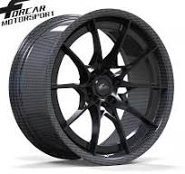 Carbon Black Alloy Wheels T6061 Carbon Fiber Forged Aluminum Luxury Car  Alloy Wheel Rims