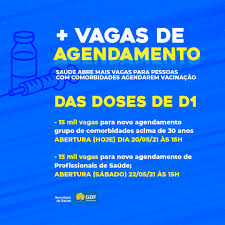 Tem 23 ou mais anos e ainda não foi vacinado(a)? Secretaria De Saude Do Df On Twitter Vacinadf Saudedf Sus A Partir Das 17h Desta Quinta Feira 20 Pessoas Com Comorbidade Com 30 Anos Ou Mais E Cadastradas No Site Poderao Fazer O