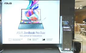 Going place to place for your work, you'd probably need a mobile and portable laptop and phone in your arsenal. Asus Concept Store