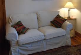 Preshink cotton ,easy to put it on. Barn Sofa Ikea Ektorp 2 Seater Sofa Bed