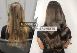 Here's a lovely idea of balayage for brunettes. When Going From Blonde To Brunette House Of Lox Sydney