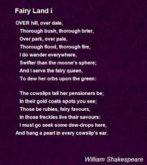 And every fair from fair sometime declines, by. Fairy Land I Poem By William Shakespeare Poem Hunter