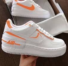 Neon Orange Air Force 1 Shadow The Custom Movement In 2020 Aesthetic Shoes Nice Shoes Custom Nike Shoes