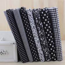 Maybe you would like to learn more about one of these? 7pcs 24cm 24cm Black Assorted Pre Cut Charm Cotton Quilt Fabric Tissue Bundle Best Match Floral Stripe Dot Grid Print Fabric Fabric Ruler Fabric Longfabric Awning Aliexpress